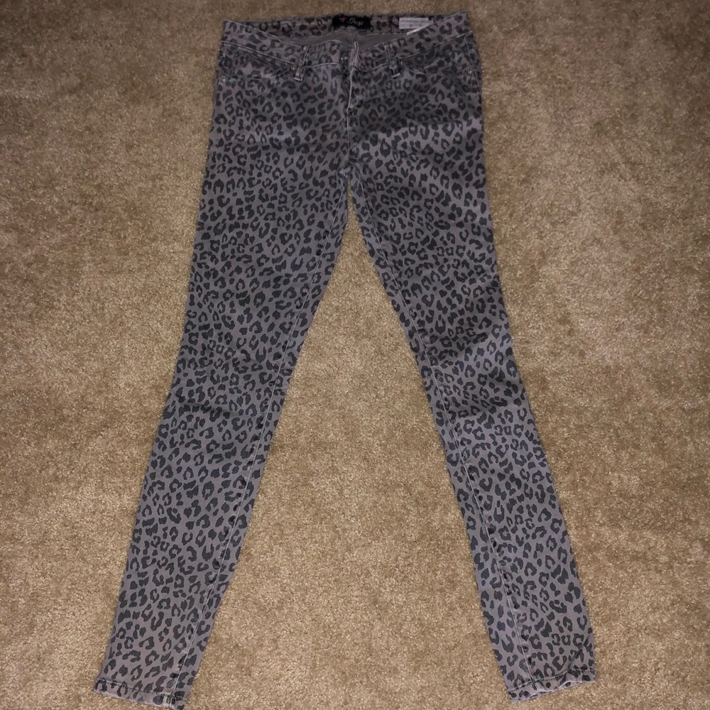 Guess leopard jeans. Size 28